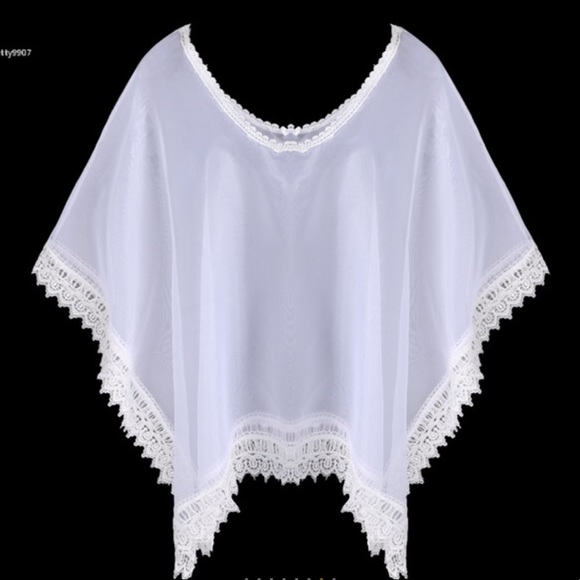 Sheer beach/pool cover up - Picture 5 of 8